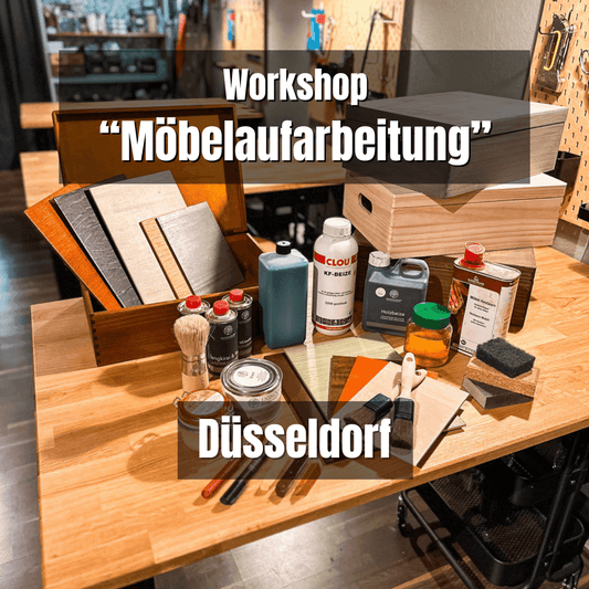 DÜSSELDORF: Möbelaufarbeitung - Grundlagen Workshop - Sa. 31. Mai 2025 von 10-17 Uhr