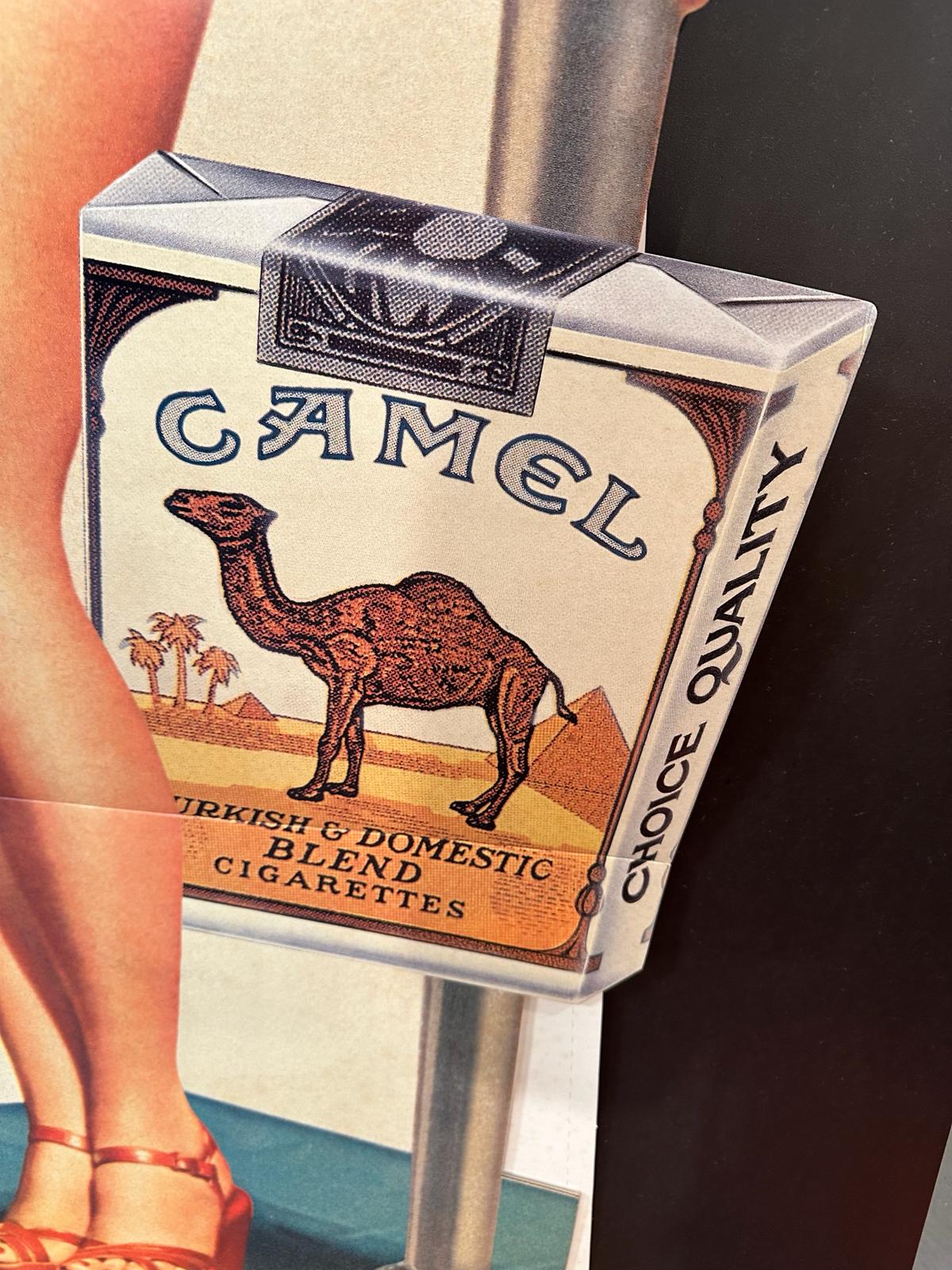 Camel Werbeaufsteller/Pappaufsteller für den Innenbereich - Esther-Ollick.shop
