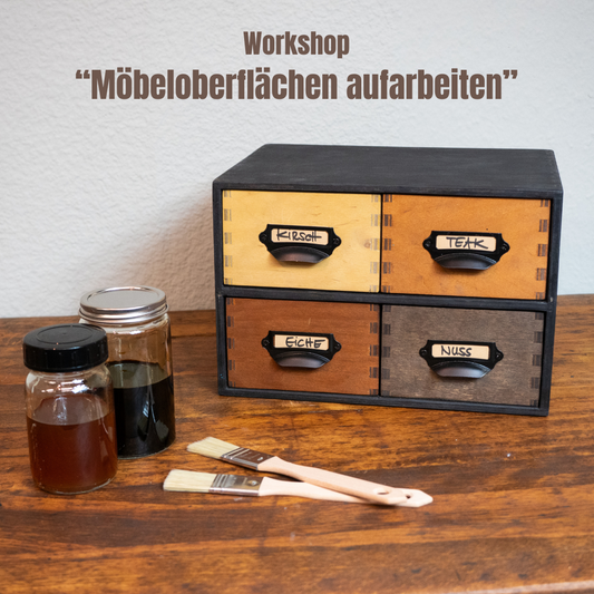 DIY-WORKSHOP "Möbel aufarbeiten": Frankfurt, 29. September 2024 - Esther-Ollick.shop