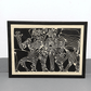 Baumgartner Lithografie "Zentaurus" plus Werksverzeichnis, 1960er Jahre